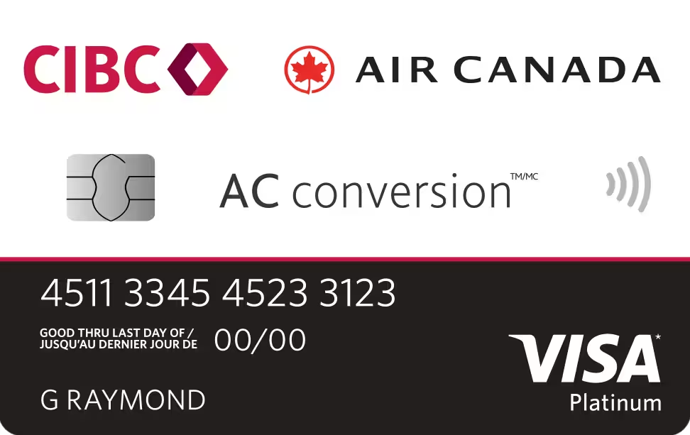 CIBC Air Canada Prepaid Visa