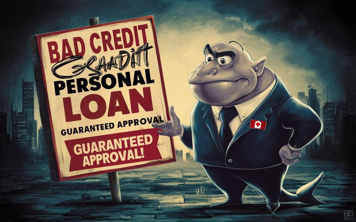 bad credit personal loans guaranteed approval canada