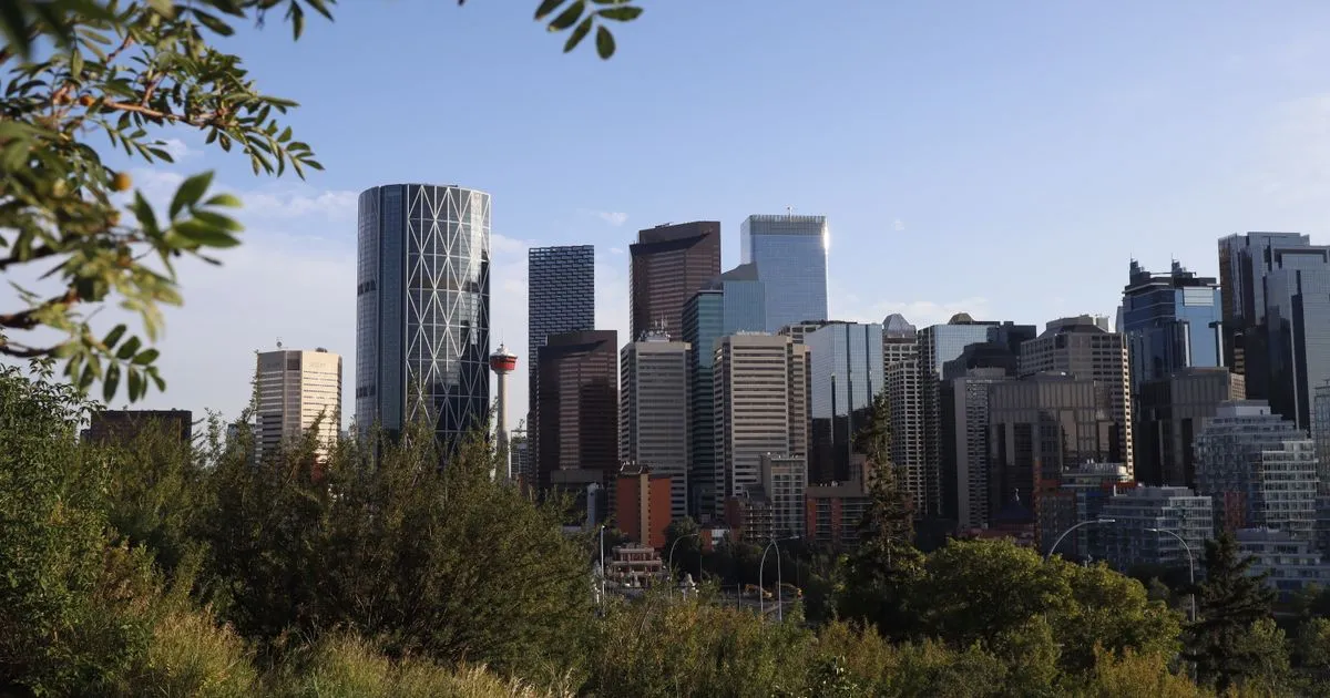 Borrowing in Alberta - Calgary downtown skyline