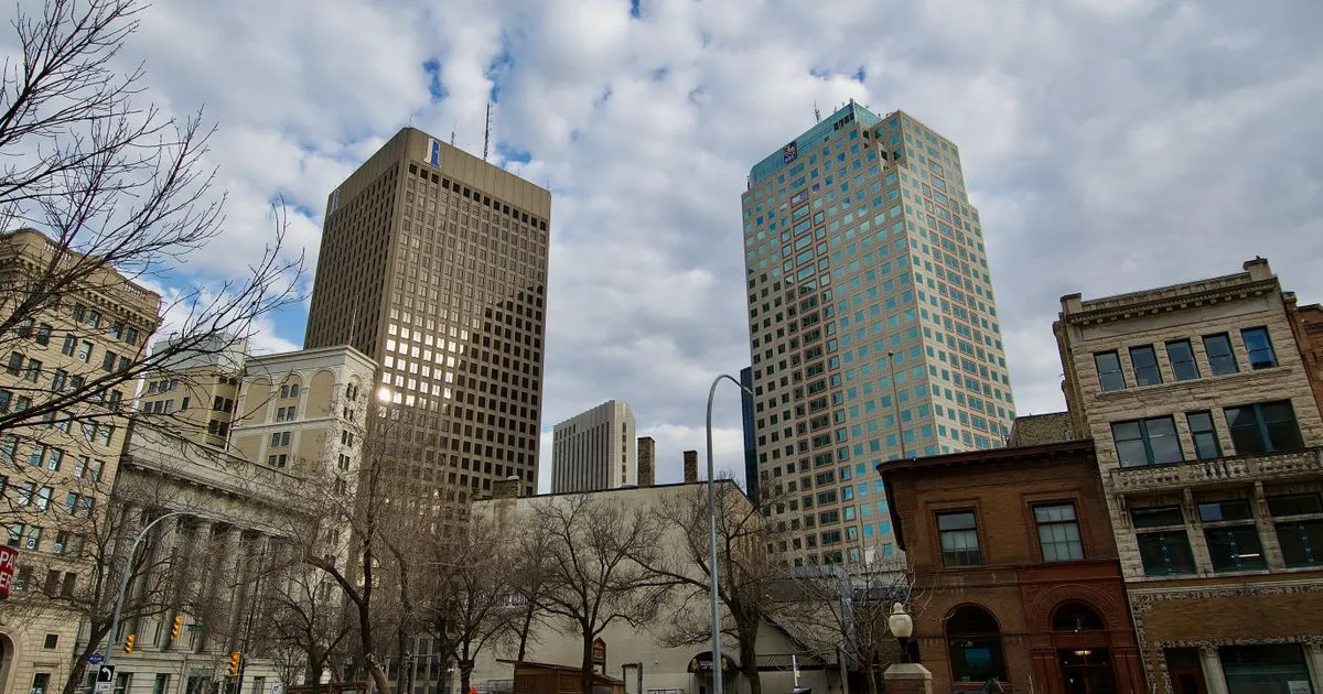 Borrowing in Manitoba - downtown Winnipeg skyline