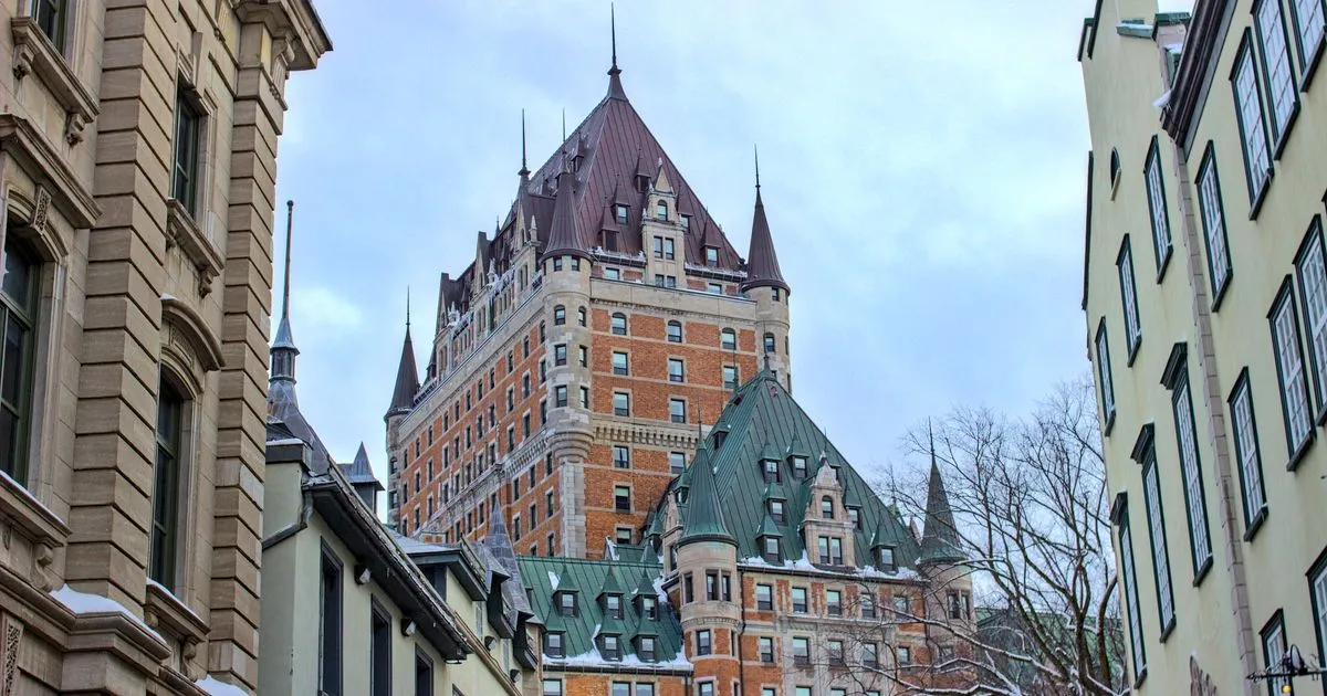 Borrowing in Quebec - Chateau Frontenac in Quebec City