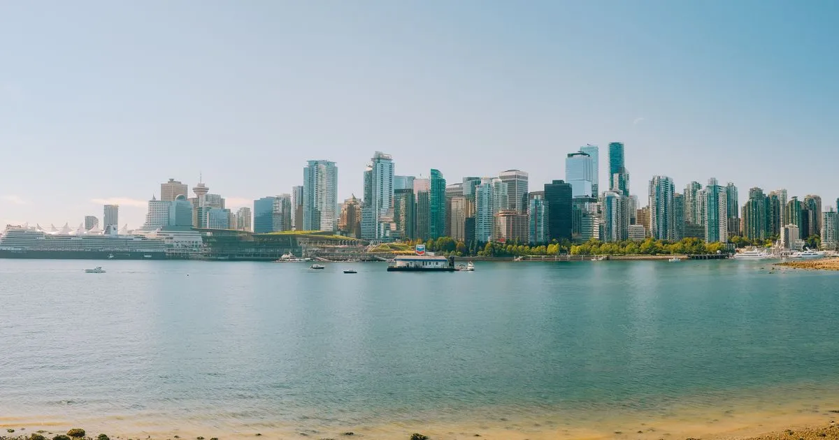 Borrowing across Vancouver - downtown Vancouver skyline and waterfront