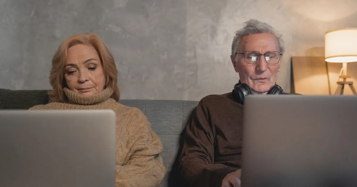 Vaughan residents comparing personal loans online on a laptop and phone
