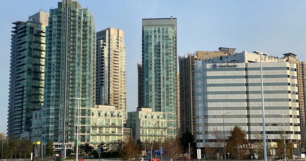 Borrowing across Vaughan - modern high-rise towers