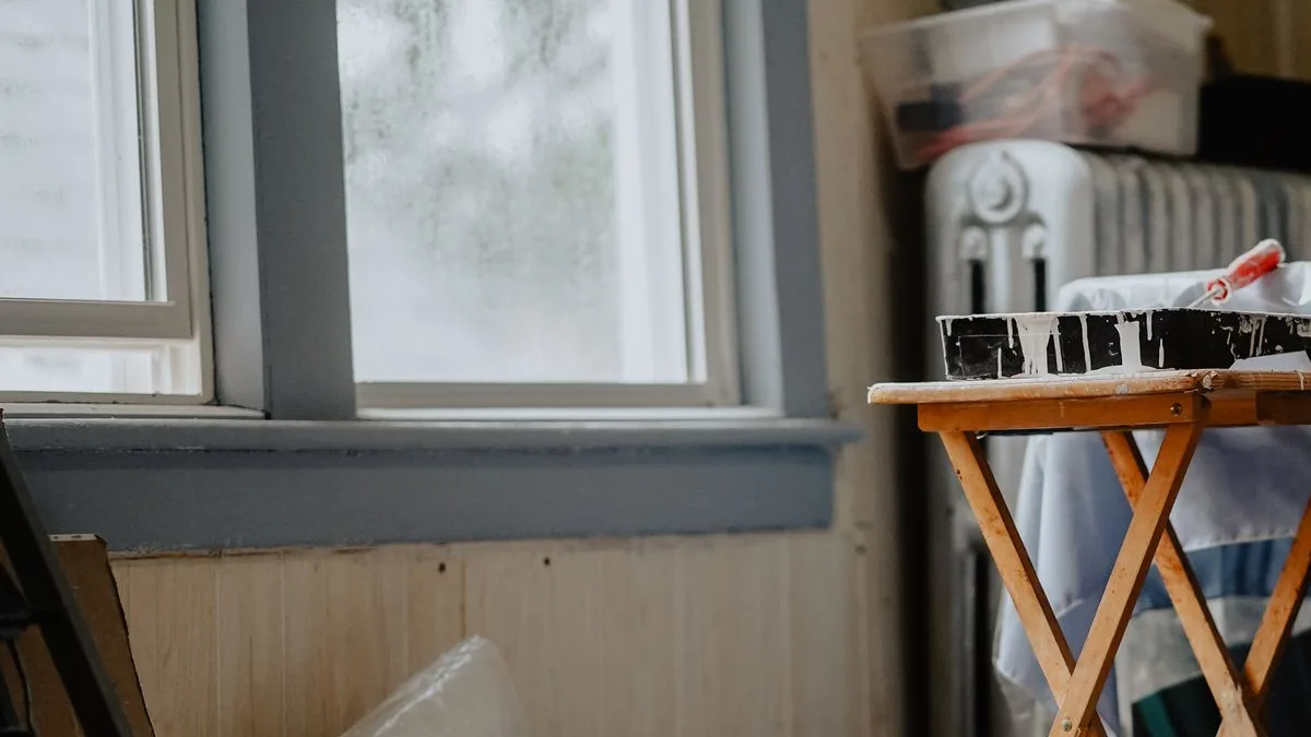 Home renovation funded by a home equity loan