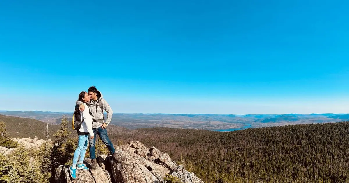 No credit check loans New Brunswick - hikers above the Fundy highlands