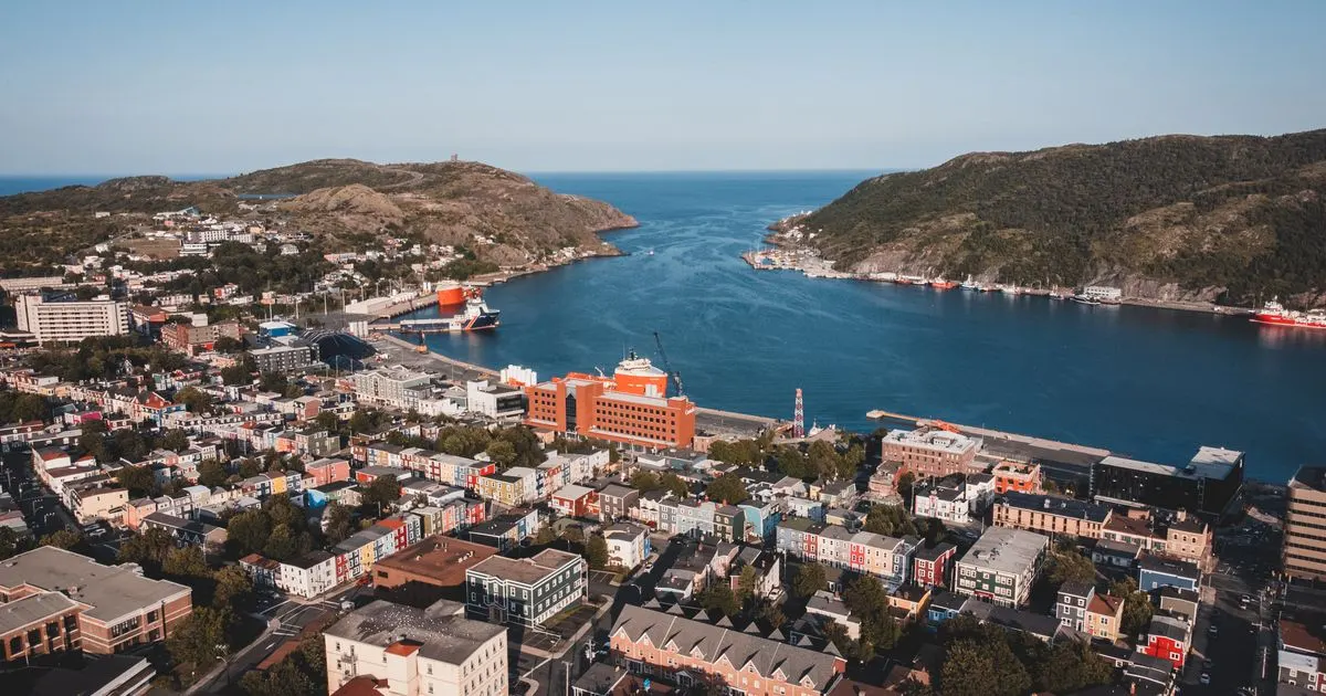 No credit check loans Newfoundland - St. Johns harbour and the Narrows from above